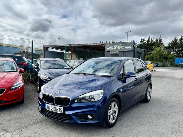 BMW 2-Series Hatchback, Diesel, 2017, Blue