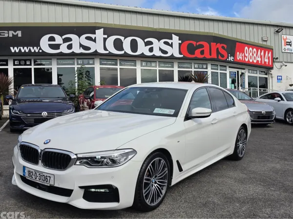 BMW 5-Series Saloon, Diesel, 2018, White