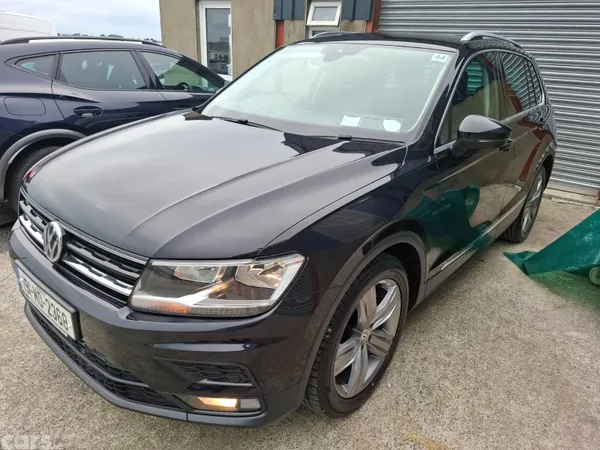 Volkswagen Tiguan SUV, Diesel, 2019, Black