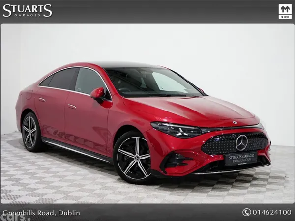 Mercedes-Benz CLA Saloon, Electric, 2025, Red