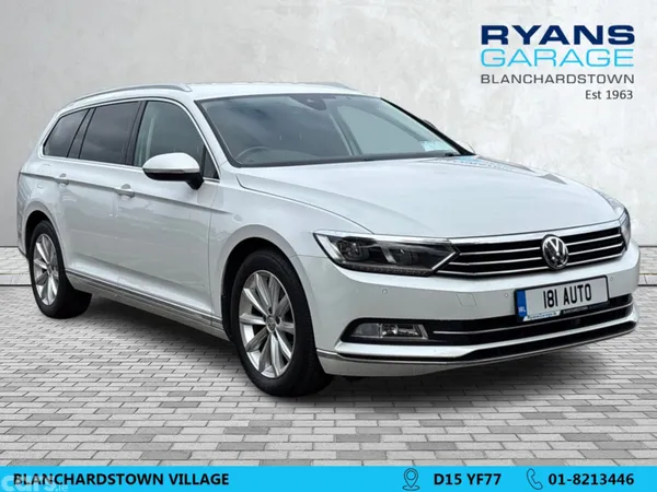 Volkswagen Passat Estate, Petrol, 2018, White
