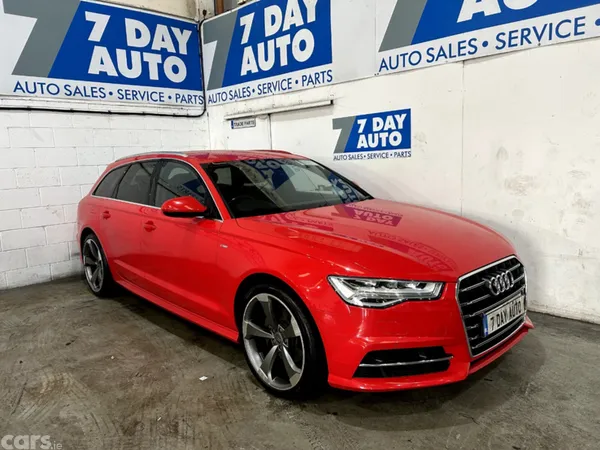 Audi A6 Estate, Diesel, 2017, Red