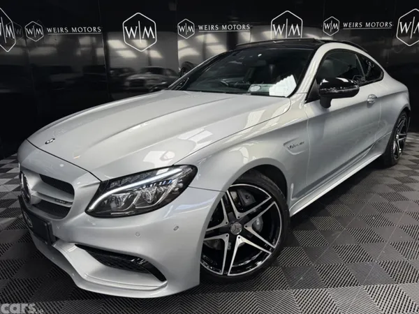 Mercedes-Benz C-Class Coupe, Petrol, 2017, Silver