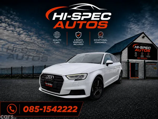 Audi A3 Hatchback, Petrol, 2019, White