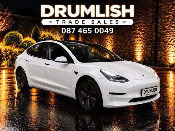Tesla Model 3 Saloon, Electric, 2022, White