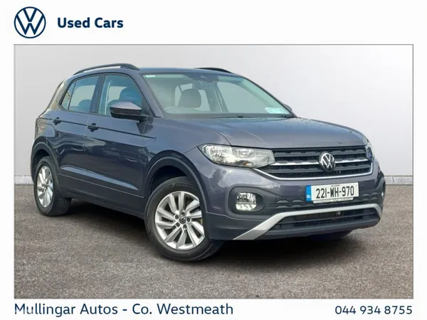 Volkswagen T-Cross Hatchback, Petrol, 2022, Grey