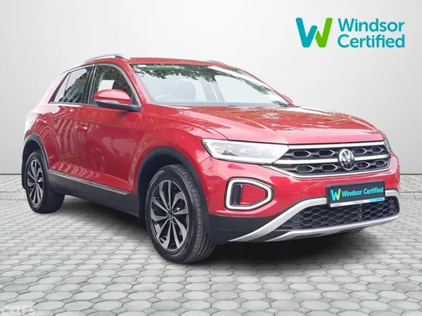 Volkswagen T-Roc SUV, Petrol, 2022, Red