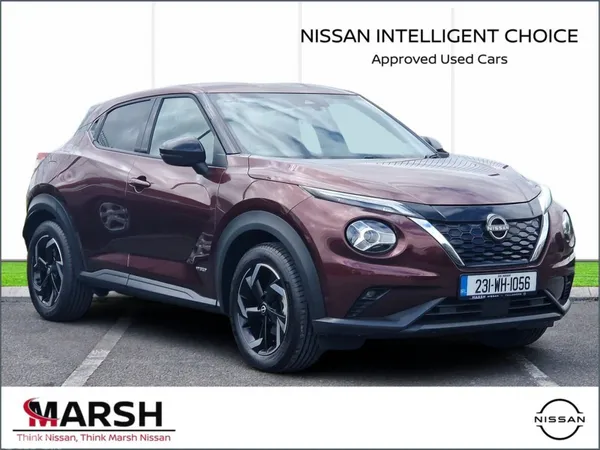 Nissan Juke SUV, Petrol Hybrid, 2023, Red