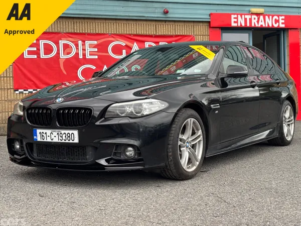 BMW 5-Series Saloon, Diesel, 2016, Black