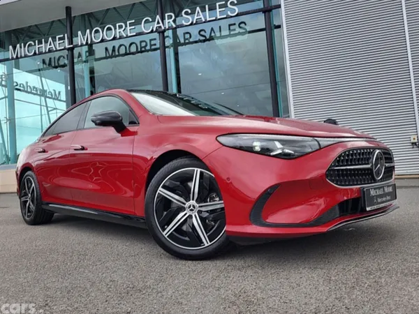 Mercedes-Benz CLA Saloon, Petrol Hybrid, 2027, Red