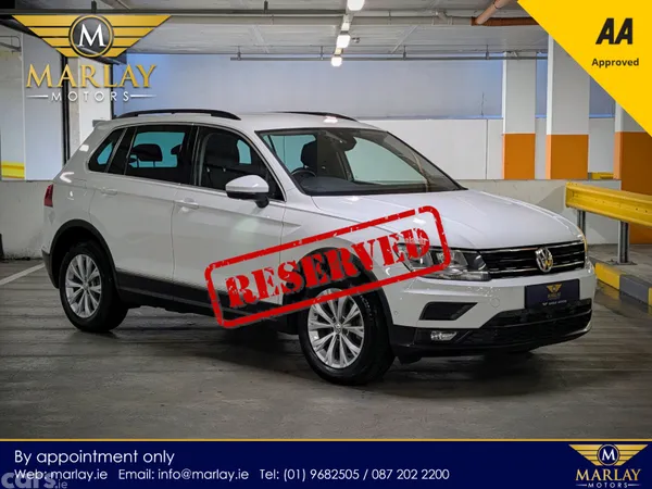Volkswagen Tiguan SUV, Diesel, 2020, White