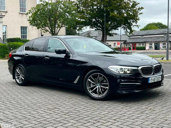BMW 5-Series Saloon, Diesel, 2017, Black