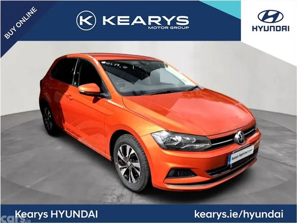 Volkswagen Polo Hatchback, Petrol, 2018, Orange