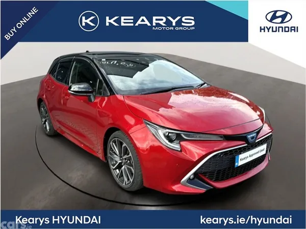 Toyota Corolla Hatchback, Petrol Hybrid, 2021, Red