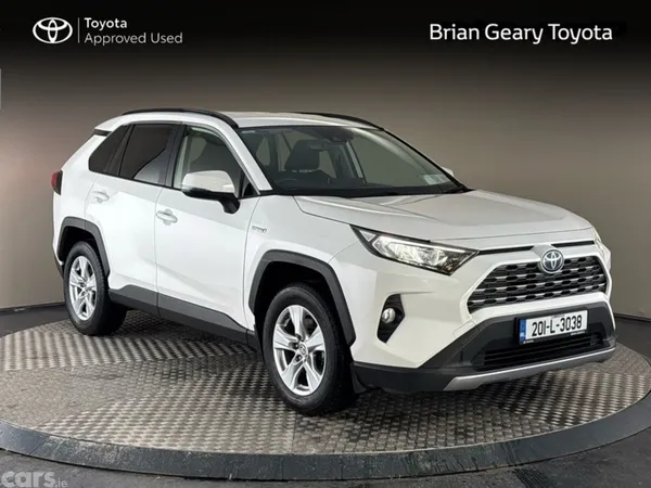 Toyota RAV4 SUV, Petrol Hybrid, 2020, White