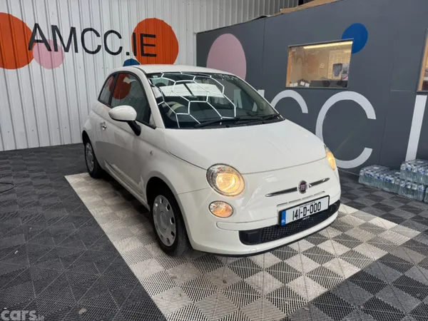Fiat 500 Hatchback, Petrol, 2014, White