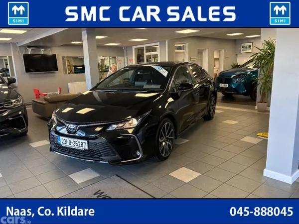 Toyota Corolla Saloon, Petrol Hybrid, 2023, Black