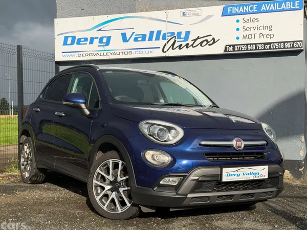 Fiat 500X SUV, Diesel, 2015, Blue