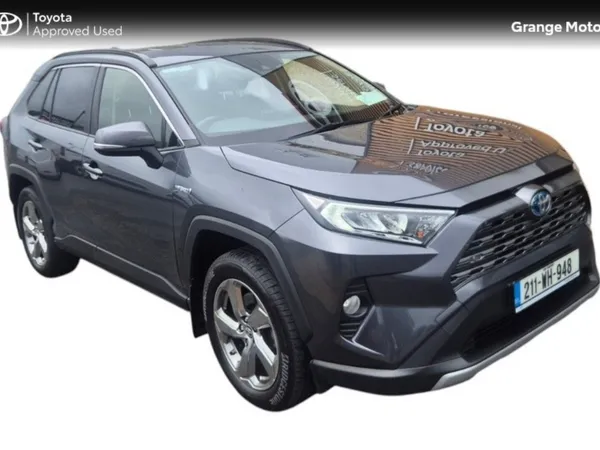 Toyota RAV4 SUV, Petrol Hybrid, 2021, Grey