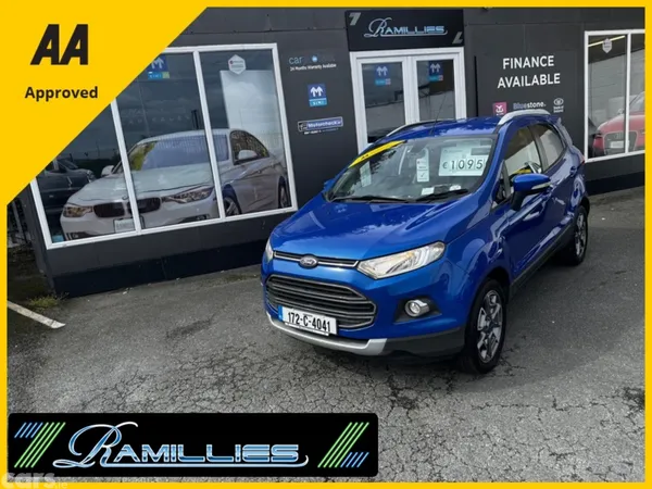 Ford EcoSport Hatchback, Diesel, 2017, Blue