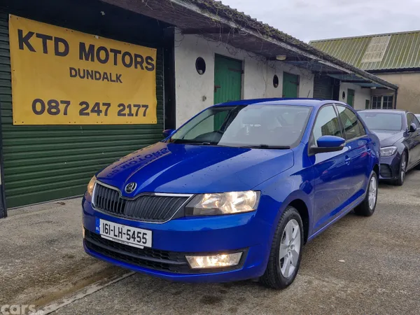 Skoda Rapid Saloon, Petrol, 2016, Blue