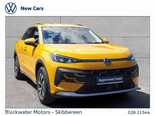 Volkswagen T-Roc SUV, Petrol, 2026, Yellow