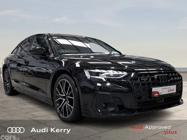 Audi A8 Saloon, Petrol Plug-in Hybrid, 2023, Black