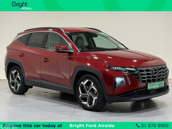 Hyundai Tucson MPV, Petrol Hybrid, 2023, Red