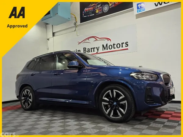 BMW iX3 SUV, Electric, 2022, Blue