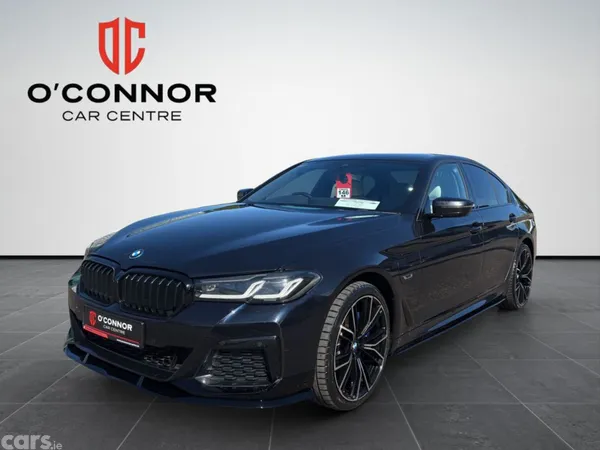 BMW 5-Series Saloon, Petrol Plug-in Hybrid, 2023, Black