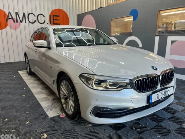 BMW 5-Series Saloon, Diesel, 2017, White