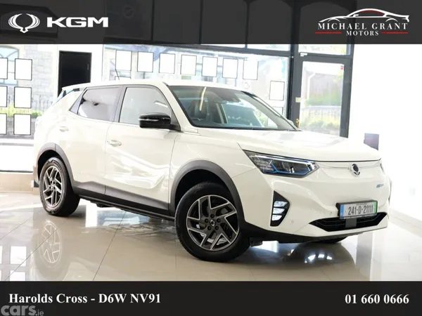 SsangYong Korando SUV, Electric, 2024, White