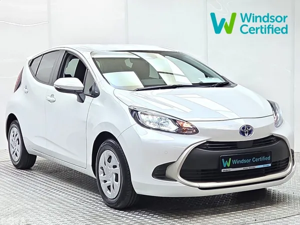 Toyota Aqua Hatchback, Petrol Hybrid, 2025, White