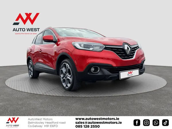 Renault Kadjar SUV, Diesel, 2018, Red
