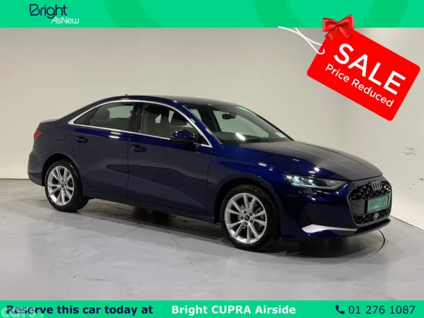 Audi A3 Saloon, Petrol, 2024, Blue