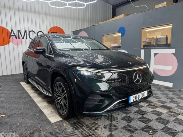 Mercedes-Benz EQS SUV, Electric, 2024, Green