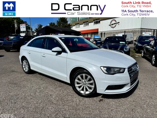 Audi A3 Saloon, Petrol, 2015, White