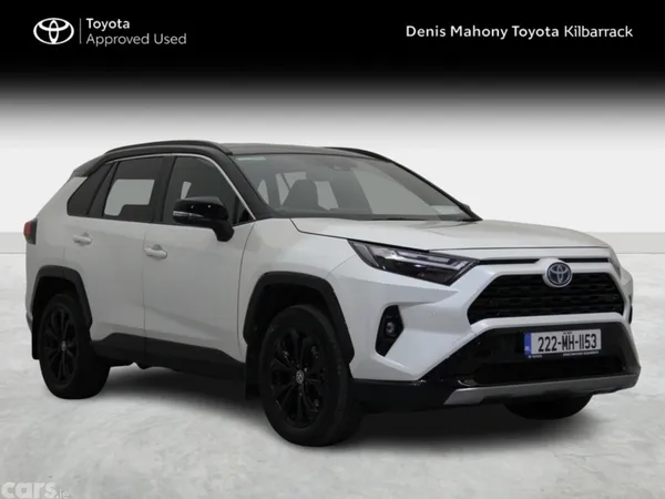 Toyota RAV4 SUV, Petrol Hybrid, 2022, White