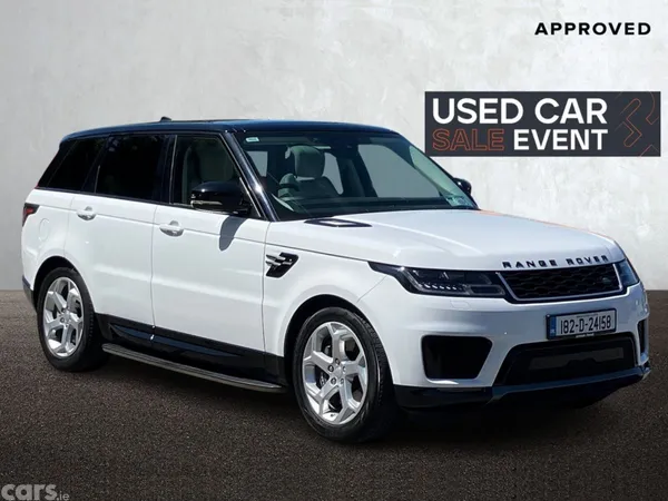 Land Rover Range Rover Sport SUV, Petrol Plug-in Hybrid, 2018, White