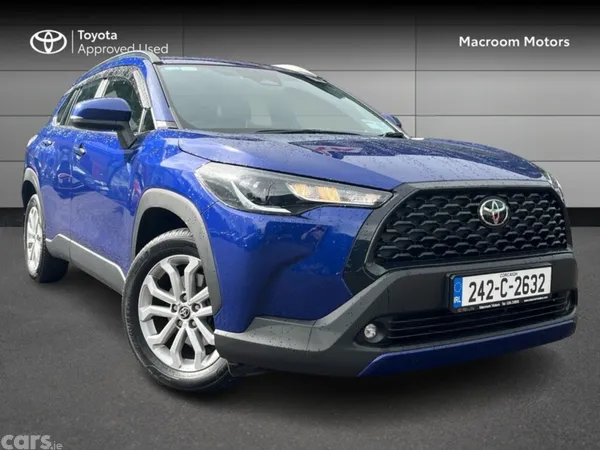 Toyota Corolla Cross SUV, Petrol Hybrid, 2024, Blue