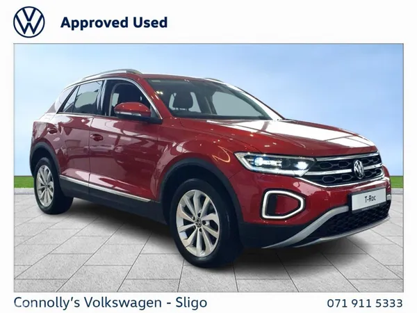Volkswagen T-Roc SUV, Diesel, 2023, Red