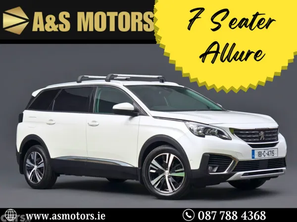 Peugeot 5008 MPV, Diesel, 2018, White