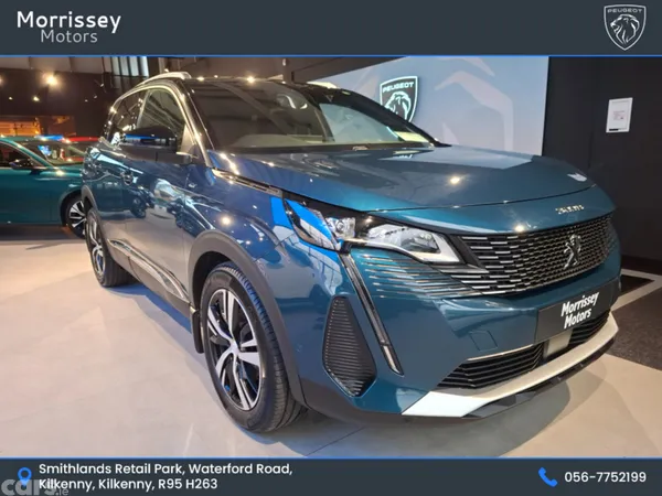 Peugeot 3008 MPV, Petrol Hybrid, 2024, Blue