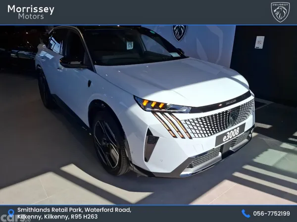 Peugeot 3008 SUV, Electric, 2026, White