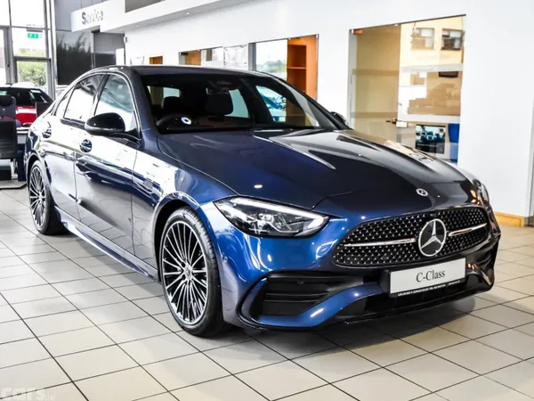 Mercedes-Benz C-Class Saloon, Diesel Hybrid, 2027, Blue