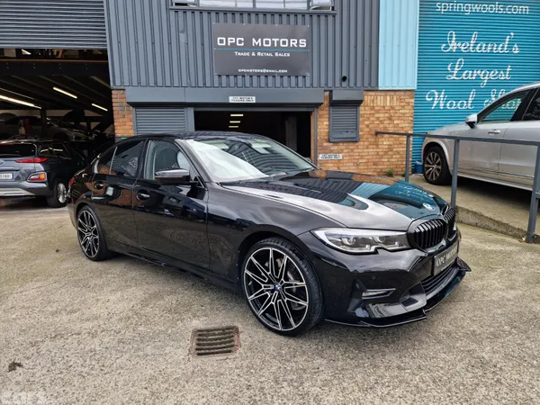 BMW 3-Series Saloon, Petrol Plug-in Hybrid, 2021, Black