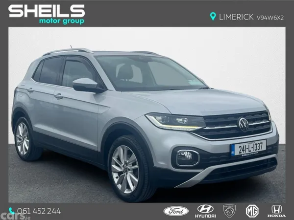 Volkswagen T-Cross Estate, Petrol, 2024, Grey