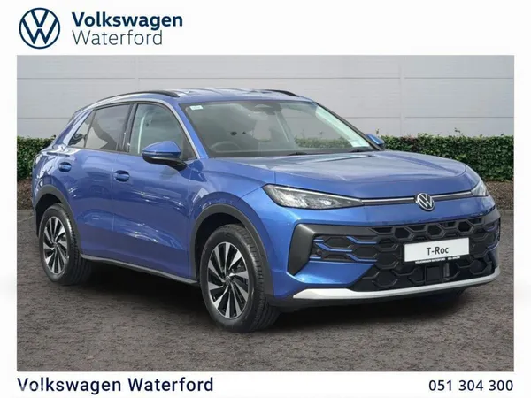 Volkswagen T-Roc SUV, Petrol, 2026, Blue