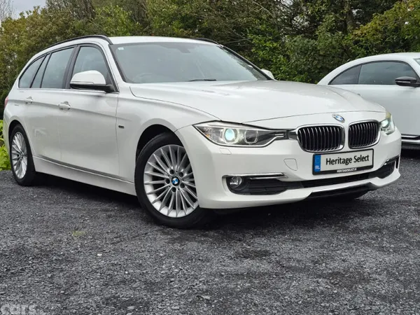BMW 3-Series Estate, Diesel, 2013, White