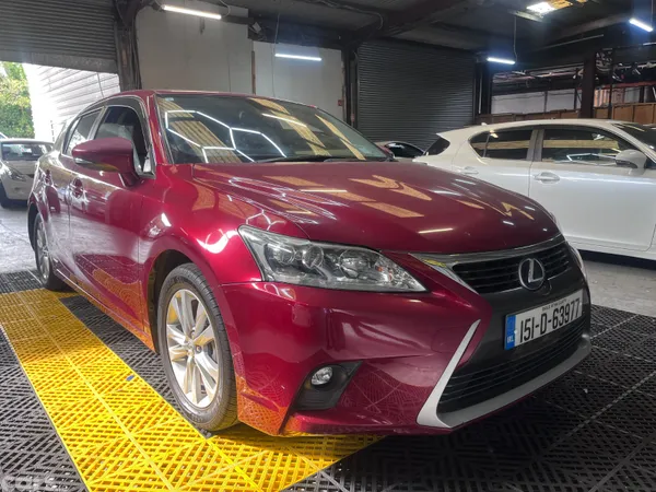 Lexus CT Hatchback, Petrol Hybrid, 2015, Red